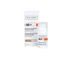 Bella Aurora CC kremas nuo pigmentinių dėmių su Spf50 vidutinio atspalvio 30ml