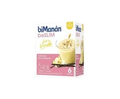 Bimanan Beslim Vanilinis pieno kokteilis 6 paketėliai