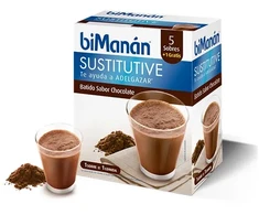 Bimanán Sustitutive Chocolate Milkshake 5 vienetai