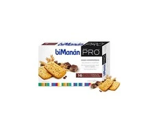 "Bimanán Pro Biscuits Cereals With Nuggets Choco" 16 vienetų