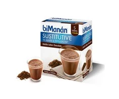 Bimanán Sustitutive Chocolate Milkshake 5 vienetai