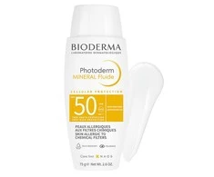 apsauginis fluidas nuo saulės Bioderma Photoderm Mineral Fluid Spf50 75g