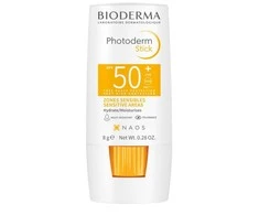 "Bioderma Photoderm Stick Spf50 Sensitive Areas" apsauginis pieštukas nuo saulės jautriom kūno ir veido vietom 8g