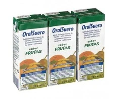 Bioral Casen Brik Fruit Oralsuero 200ml Pakuotė 3 vnt