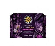 Black Bee Juodas Bee Juodųjų bičių pienelis Immuno Stress 20 buteliukų