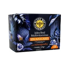 Black Bee Juodas Bee Juodas Bee Royal Jelly Multivitaminai 20 buteliukų 10ml