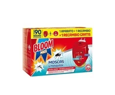 "Bloom Max" STOP musės ir uodai elektrinio prietaiso + 2 papildymai