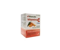 Bluecube Vitaminas C Cinkas 60 kapsulių