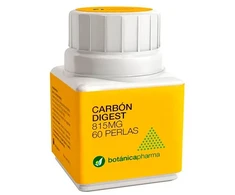 Botanicapharma Digest Maisto papildas aktyvios augalinės anglies ir pipirmėtės pagrindu 815mg