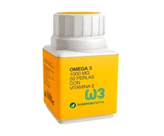 Botánicapharma Omega 3 su vitaminu E 1000mg