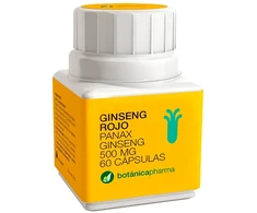 BotanicaPharma Raudonasis ženšenis 500mg