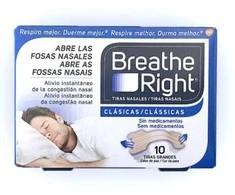 Breathe Right Nasal Strips Large Size nosies juostelės 10 vnt