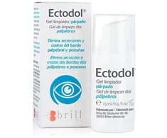"Brill Ectodol" Valomasis gelis, skirtas kasdienei vokų ir blakstienų higienai sergant blefaritu 15ml