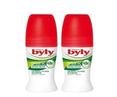 "Byly Organic Extra Fresh Roll On" dezodorantas 2x50ml