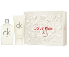 Calvin Klein CK One rinkinys unisex (EDT, 200 ml + kūno losjonas, 200 ml + dušo želė, 100 ml + EDT, 15 ml)