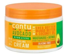 "Cantu Avocado" drėkinamasis garbanojimo kremas 340g
