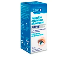 "Care+" drėkinamasis oftalmologinis tirpalas Forte 10ml
