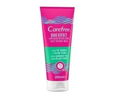 Intymios higienos prausimo želė Carefree Duo Effect su žaliąja arbata ir alavijais, 200ml