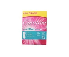 "Carefree" įklotai su medvilnės ekstraktu 44 vienetai
