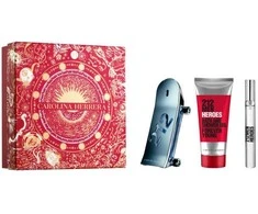 Carolina Herrera 212 Heroes Eau De Toilette Purškiklis, 90 ml Set 3 Pieces