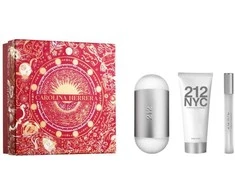 Carolina Herrera 212 Nyc Eau De Toilette Purškiklis, 100 ml Set 3 Pieces Christmas 2023