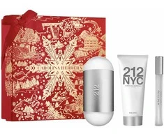 Carolina Herrera 212 Nyc Eau De Toilette Purškiklis, 100 ml Set 3 Pieces