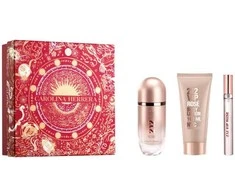 Carolina Herrera 212 Vip Rose Eau De Perfume Purškiklis, 80 ml Set 3 Pieces Christmas 2023