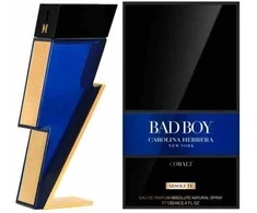 Carolina Herrera Bad Boy Cobalt Absolute EDP parfumuotas vanduo vyrams, 100 ml