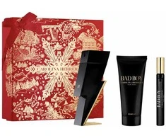 Carolina Herrera Bad Boy rinkinys vyrams (EDT, 100 ml + dušo želė, 100 ml + EDT, 10 ml)