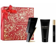 Carolina Herrera Bad Boy tualetinis vanduo purškiklis, 100 ml rinkinys 3 vnt.