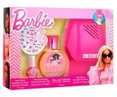 Cartoon Animacinių filmų Air-Val Barbie rinkinys EDT 50 rinkinio manikiūras