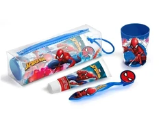 Dantų šepetėlis Cartoon Neceser Spiderman Bucal Denttifrico Cepillo Dental Vasito
