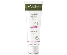 Cattier Paris Cattier Violetinė Clay Violetinės molio kaukė su gaivinančiu vaisių kompleksu 100ml