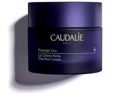 Caudalie Premier Cru Rich Kreminis drėkinamasis veido kremas senėjimą lėtinančio poveikio, 50 ml
