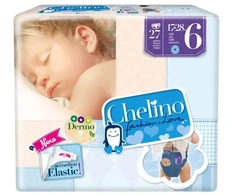 "Chelino Fashion-Love" sauskelnės T-6 27 vienetai