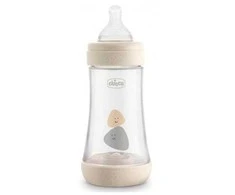 Chicco buteliukas Perfect5 2M+240ml silikoninis neutralus