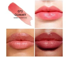 Drėkinamasis lūpų spalvą paryškinantis balzamas Dior Addict Lip Glow Balm, atspalvis: 075 Gummy, 3,2 g