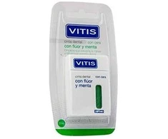 Vitis Cinta Dental Fluor &amp; Menta tarpdančių siūlas, 1 vnt.