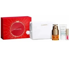 „Clarins“ dvigubo serumo paakių odai rinkinys, 20 ml, 4 vnt.