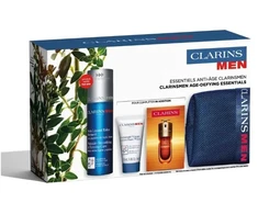 Clarins Men Gel Crema Antiedad y Firmeza Estuche 4 Piezas