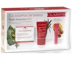 „Clarins Super Restorative Day Kreminis“ visiems odos tipams, 50 ml rinkinys, 3 dalys