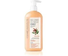 Clearé Institute Co-Wash Skirtas garbanotiems plaukams Skirtas garbanotiems plaukams Balm Defined Curls Moisturising Shine, 300 ml
