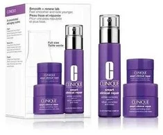Clinique Set Smart Serum, 30 ml Wrinkle Kreminis, 15 ml Wrinkle Eye, 5 ml