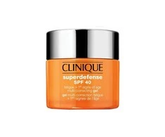 Clinique Superdefense Broad Spectrum SPF 40 Fatigue + First Signs Of Age Multi-correcting Gel jauninamasis veido kremas-gelis, 30 ml