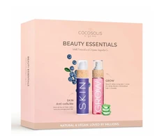Cocosolis Beauty Essentials rinkinys (sausas anticeliulitinis aliejus, 110 ml + plaukų serumas, 110 ml)