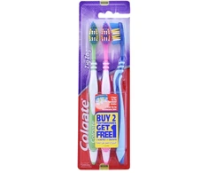 Colgate Zig Zag Medium Dantų šepetėlis 3 Units