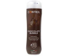 Control Chocolate Bubble Gel Massage masažo gelis- lubrikantas 200ml