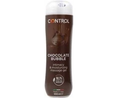 Control Chocolate Bubble Gel Massage masažo gelis- lubrikantas 200ml