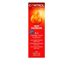 CONTROL Kontrolinis gelis 3 viename Hot Passion 200 ml