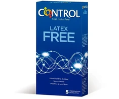 CONTROL Kontroliuoti 5 vienetus be latekso